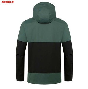 แจ็คเก็ตกันลมกันน้ำแจ็คเก็ตกันลมสำหรับผู้ชายขนาดพลัสไซส์ออกแบบได้ตามที่ต้องการ - Product Image 5