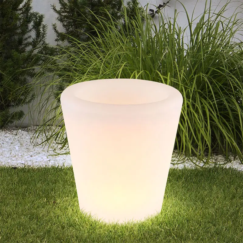 Glowing LED Flower Pots ,Illuminated Planter Pots