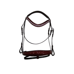 บังเหียนม้าหนังสำหรับขี่ม้า ปรับขนาด สี และโลโก้ได้ - Product Image 6