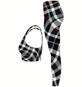 Sublimación de figura completa Fabricantes de ropa de moda Traje deportivo Mujeres Conjuntos de yoga Proveedor de ropa Ropa deportiva - Product Image 3