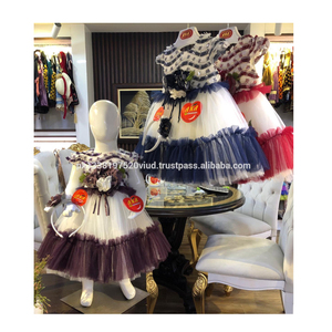 Nueva moda de cuerpo de trabajo vestido de trabajo especial en el cuerpo vestido bebé niña vestidos de fiesta - Product Image 1