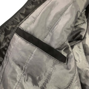 Veste imperméable à manches longues pour homme, fait sur mesure, prix d'usine, imperméable, bombardier, offre spéciale, OEM - Product Image 4