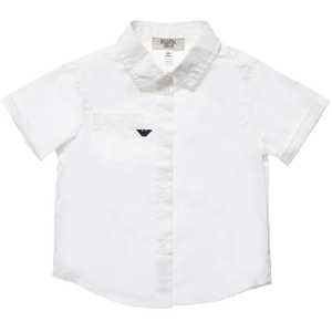 เสื้อเชิ้ตเด็กผู้ชายดีไซน์ใหม่ คุณภาพสูง ผ้าฝ้าย 100% แห้งเร็ว สวมใส่สบาย ขายดีจากบังกลาเทศ - Product Image 1