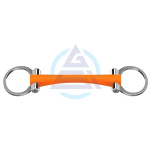 Bocado de Gel para Caballo Winderen Flexi Mullen, Tipo Egg Butt Snaffle, Plano, Precio Económico al por Mayor - Product Image 1
