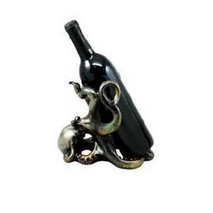Porte-bouteille de vin créatif en forme de pieuvre, porte-bouteille de vin en forme de pieuvre très vendu, nouveau meilleur prix, porte-bouteille de vin en aluminium en forme de pieuvre - Product Image 5