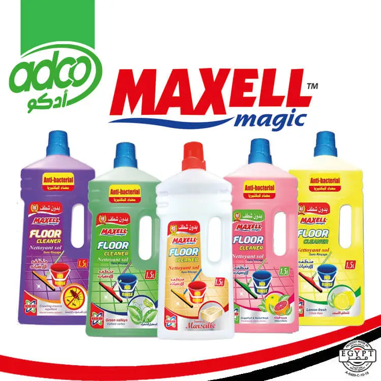 Hoge Kwaliteit Maxell Magic Floor Freshener Cleaner 1.5 L (Geen Spoelen)