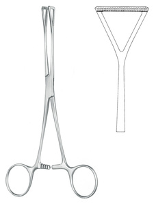 Pince à tissus Duval de haute qualité Pince homéostatique Instruments chirurgicaux en acier inoxydable - Product Image 2