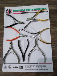 Juego de manicura profesional OEM/ODM con logotipo láser, envío rápido, cortaúñas de acero inoxidable, empujador de cutículas para dedos - Product Image 2