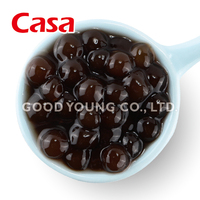Jiangood Young — Certification HALAL à base de lait à bulles, ingrédients de thé, sucre brun instantané, Boba tapca, 50 pièces
