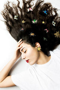 Broche pour femme en forme d'hirondelle, broderie à la main, vente chaude - Product Image 2