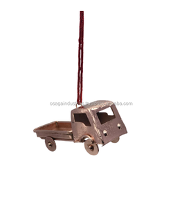 Bateau décoratif de noël en métal doré et nickel, ornement suspendu, décoration d'arbre, TABLE de maison, utilisation MINIATURE, 1 pièce - Product Image 5