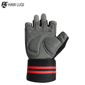 Guantes de entrenamiento de medio dedo, para ciclismo, antideslizantes, para gimnasio, venta al por mayor - Product Image 4