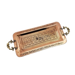 Bandeja Rectangular Grande de Metal con Diseño en Relieve para Suministros de Hotel, Artículos de Cocina, Servicio de Catering, Diseño en Relieve - Product Image 1