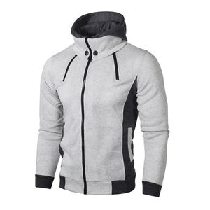Conjunto de 2 piezas de ropa deportiva para hombre, chándal de algodón personalizado, barato - Product Image 5