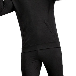 Survêtement Muscle Fit de qualité pour hommes avec logo Plus Size Option respirant Jogger Sweat Suit Vêtements de sport ajustés - Product Image 4