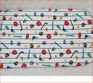 Sábana bajera ajustada para cuna de bebé de algodón orgánico 100% de color sólido impresa personalizada con etiqueta privada - Product Image 1