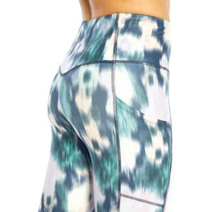 Wholesale Casual Summer Breathable Knitted Tummy <b>Control</b> High Waisted Yoga Pants Scrunch Butt Ribbed <b>Leggings</b> Set - Product Image 6