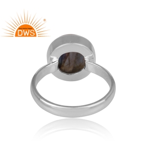 Natural <b>Labradorite</b> Gemstone Fine 925 Sterling Silver <b>Ring</b> Jewelry Handmade Fancy <b>Ring</b> Jewelry Manufacturer - Product Image 4