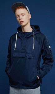 Veste bomber à demi-zip pour homme, personnalisée en gros, motif de dessin animé, imperméable, coupe-vent, col montant, couleur personnalisée - Product Image 4