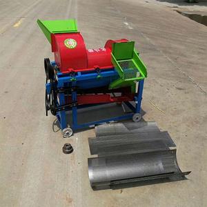 La trilladora DE MAÍZ máquina de doble rodillo <span class=keywords><strong>amarillo</strong></span> acero azul, traje de Color - Product Image 6