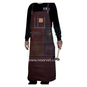 Juego de delantal de herrador de calidad profesional, instrumento veterinario de caballo de longitud completa, delantal de cuero de calidad Regular - Product Image 1