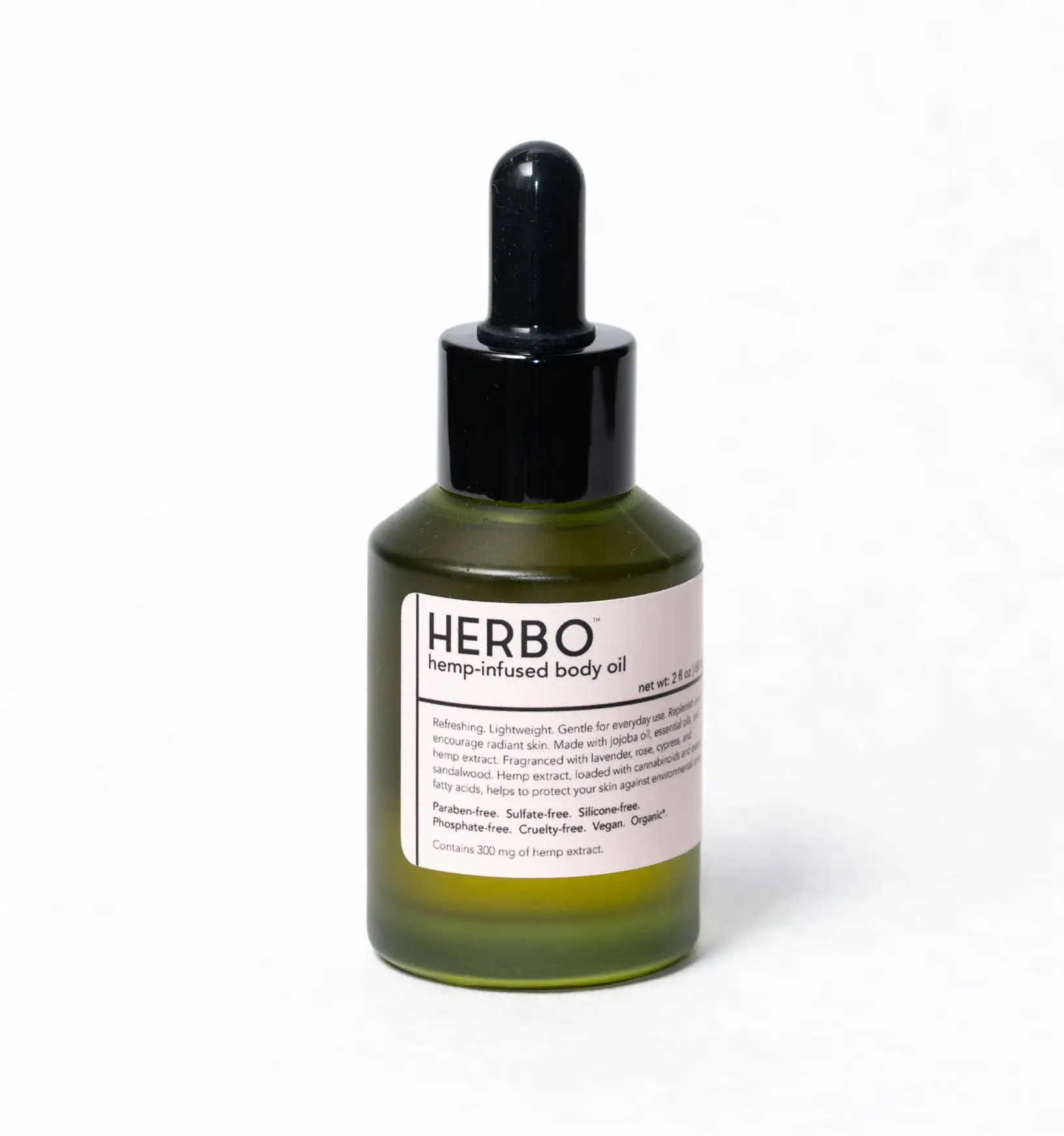 त्वचा की देखभाल दिनचर्या सीबीडी शरीर तेल सन के साथ 2 OZ द्वारा HERBO