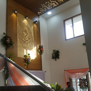 Modern Floral Carved Marble <strong>Wall</strong> Panel Eco-Friendly and Soundproof for Household Decors <strong>Waterproof</strong> <strong>Paper</strong> Material