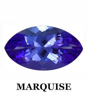 หินแทนซาไนต์ธรรมชาติเจียระไนแบบ1.50X3mm อัญมณีทรงหลวมคุณภาพดี - Product Image 6