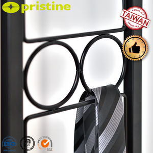 ราวแขวนเสื้อผ้า MDF สำหรับห้องนอน ชั้นวางเสื้อผ้าคุณภาพดี ทำจากโลหะ สำหรับเฟอร์นิเจอร์ห้องนั่งเล่น ที่เก็บเสื้อผ้า ทำจากเหล็ก ทันสมัย ผลิตในไต้หวัน สำหรับใช้ในบ้าน - Product Image 4