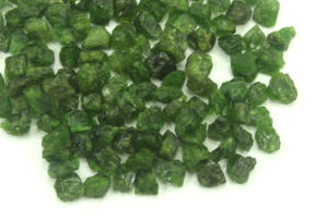 คริสตัลทัวร์มาลีนธรรมชาติสีเขียวจำนวน50ชิ้นสำหรับทำเครื่องประดับอัญมณีหยาบรูปดาวขนาด8มม. - Product Image 2