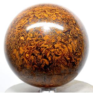 Boule de sphère de haute qualité jaspe mariam naturel sphère de cristal boule de pierre boule de pierres précieuses sphère naturelle cristal de guérison grossiste - Product Image 4