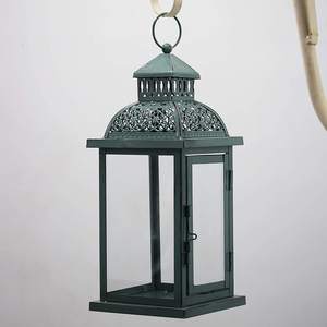 Candelabros y farolillos de Metal de bronce antiguo con elegante Nuevo vidrio personalizado decoración del hogar para boda al por mayor - Product Image 5