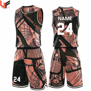 Ensemble d'uniformes de basket-ball respirants imprimés pour adultes Maillot d'entraînement sportif pour équipes de clubs - Product Image 6