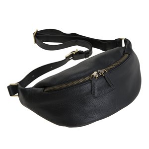 Zgminoan — sac à ceinture en cuir véritable, élégant et fait à la main, avec choix de couleur - Product Image 1