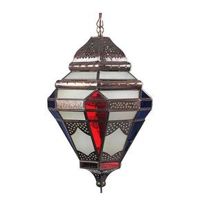 Handmade Moroccan Iron Glass <b>Lantern</b> Embossing/Digital Printing Custom Colors Hot Selling Home Wedding Decoration Christmas - Product Image 3