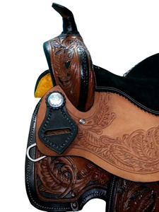 Barril prémium de cuero occidental, sillín de caballo, proveedores - Product Image 2