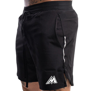 Pantalones Cortos Deportivos de Gimnasio para Fisicoculturismo, 100% Poliéster, Camuflaje, Cintura Alta, Cierre con Cordón, Impermeables, Venta al Por Mayor OEM - Product Image 6