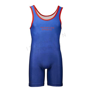 เสื้อกล้ามมวยปล้ำแบบสั่งทำ,เสื้อกีฬาสำหรับผู้ชาย - Product Image 1