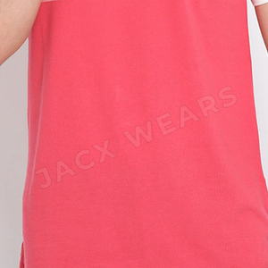 Chemises à manches courtes pour hommes de haute qualité, 100 % coton tricoté, unies, écologiques, respirantes, infroissables et compressées, différentes - Product Image 6
