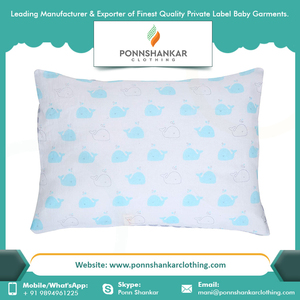 Bébé Tissu Housse De Coussin De Qualité Supérieure OEM Approvisionnement Bébé Coton Bio Bébé Taie d'oreiller - Product Image 6