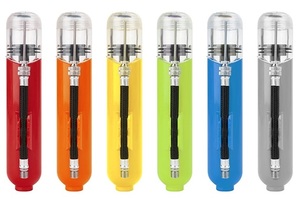 Pompe à ballon double action multifonction en plastique et aluminium fabriquée à Taïwan pour adultes - Product Image 2