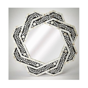 Marco de espejo de decoración de pared de calidad superior con marco de espejo decorativo de tamaño personalizado de forma ovalada - Product Image 6