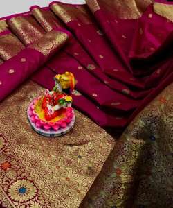 <b>Sarees</b> Silk Party Wear Indian Latest Designer <b>Women</b> Wear Sari with Blouse Japan Satin Crape Silk Soft Fabrics Digital Print Sari Garment - Product Image 4