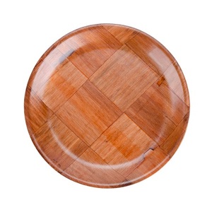 Plaque de chargeur en bois au design classique Forme ronde de qualité supérieure sous la plaque pour fournisseur en gros - Product Image 4