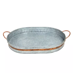 Produit fini Plateaux et seaux de service galvanisés - Product Image 1