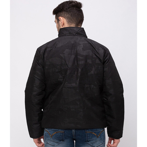 Veste bomber noire de haute qualité pour homme, coupe-vent, imperméable, à capuche, épaisse, décontractée, avec doublure orange, vente en gros, chaude, THANI AEIL - Product Image 6