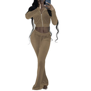 Bas actifs maigres personnalisés pour femmes populaire haut court survêtement solide facile à sécher taux d'usine vente chaude tendance - Product Image 4