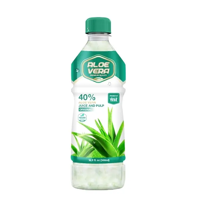 16.9 fl VINUT oz Aloe vera juice drinks with pulp OEM whosale food and beverage