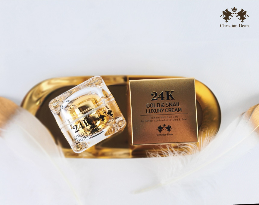 クリスチャン・ディーン ラグジュアリー ゴールド&スネイルクリーム 50ml