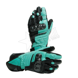 Nouveau modèle de gants de course à doigts complets, gants en cuir coupe-vent avec écran tactile pour la conduite de moto et le motocross, protection complète - Product Image 5